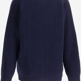 CARDIGAN IN LANA CON BANDE A CONTRASTO 823399 XKEXL4551 GUCCI KIDS 