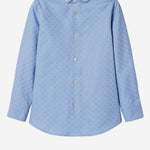 Camicia in cotone Oxford GG 824853 XWA5J4910 GUCCI KIDS 