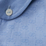 Camicia in cotone Oxford GG 824853 XWA5J4910 GUCCI KIDS 