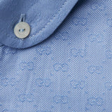 Camicia in cotone Oxford GG 824853 XWA5J4910 GUCCI KIDS 