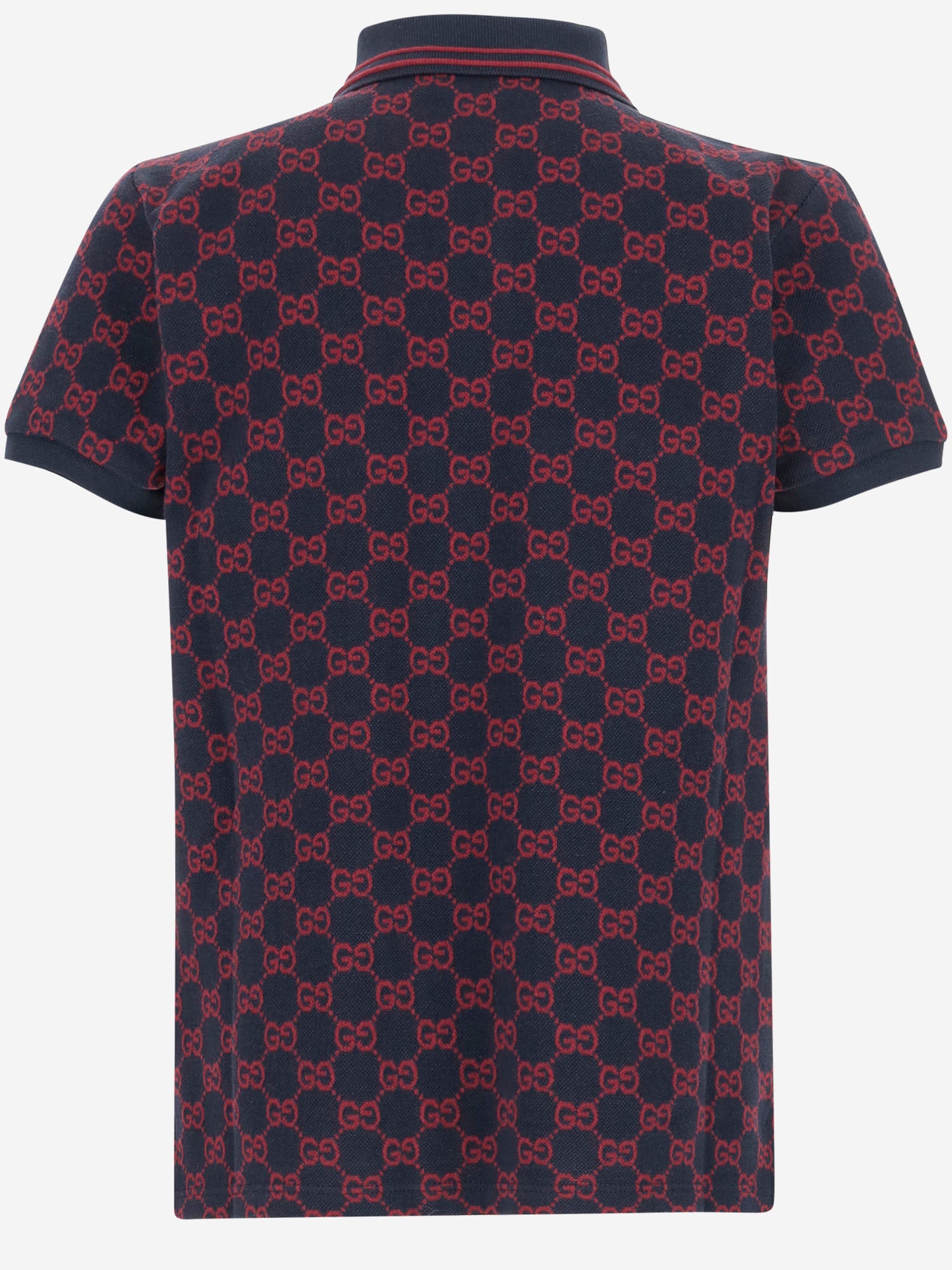 POLO IN COTONE GG 825157 XJHBA4390 GUCCI KIDS 