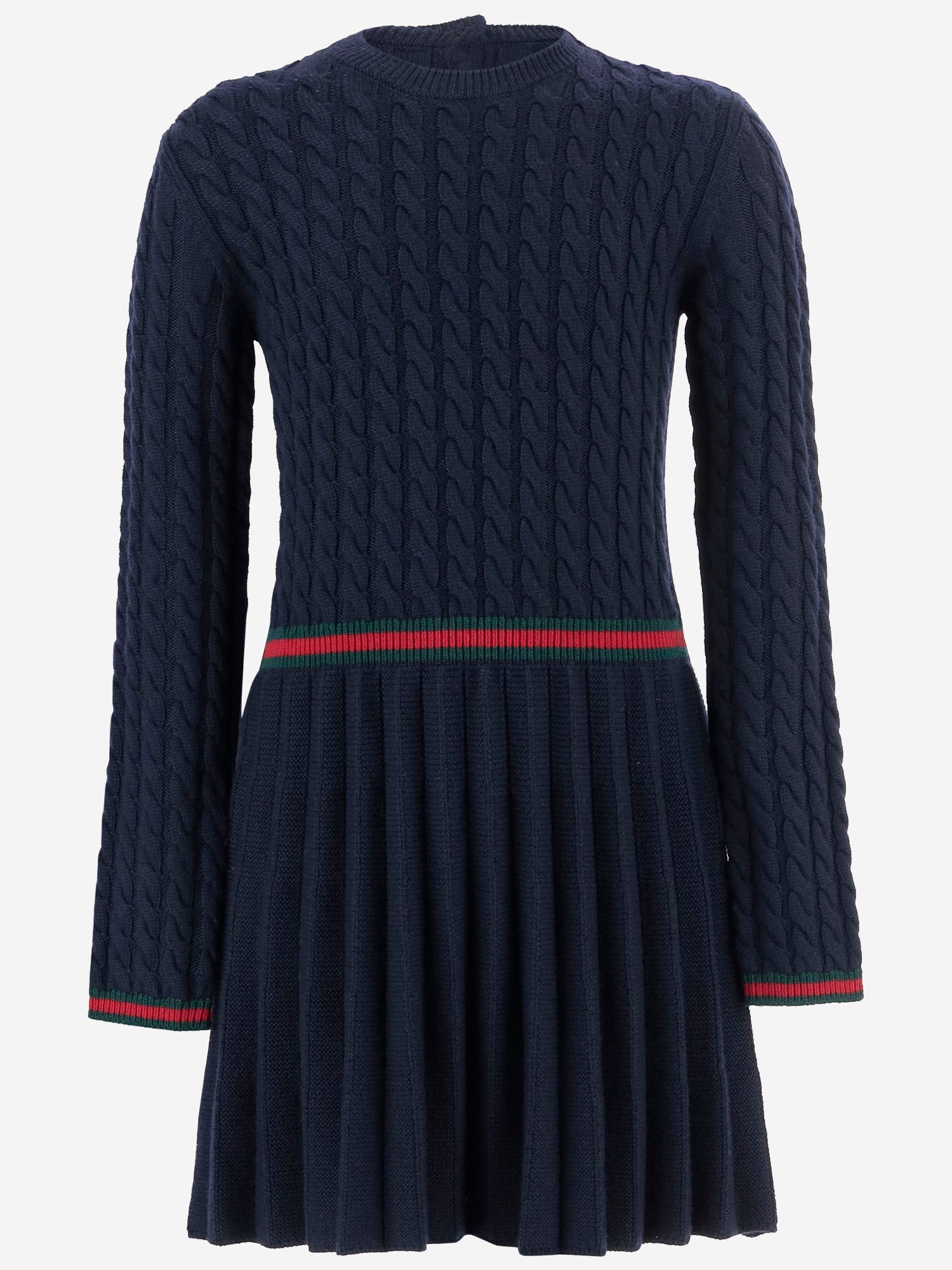 ABITO IN LANA CON DETTAGLIO WEB 828450 XKEZ44180 GUCCI KIDS 