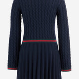 ABITO IN LANA CON DETTAGLIO WEB 828450 XKEZ44180 GUCCI KIDS 