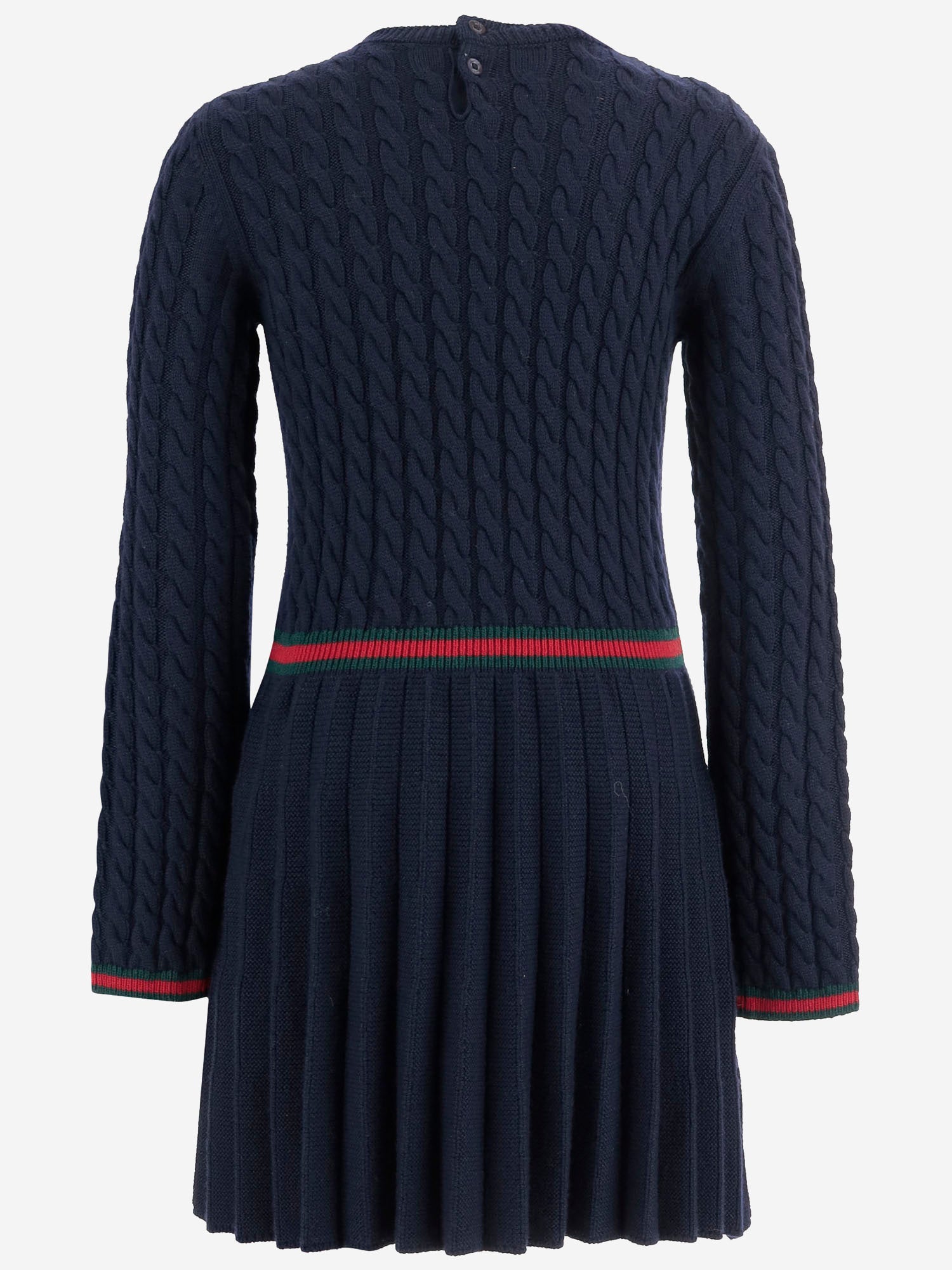 ABITO IN LANA CON DETTAGLIO WEB 828450 XKEZ44180 GUCCI KIDS 