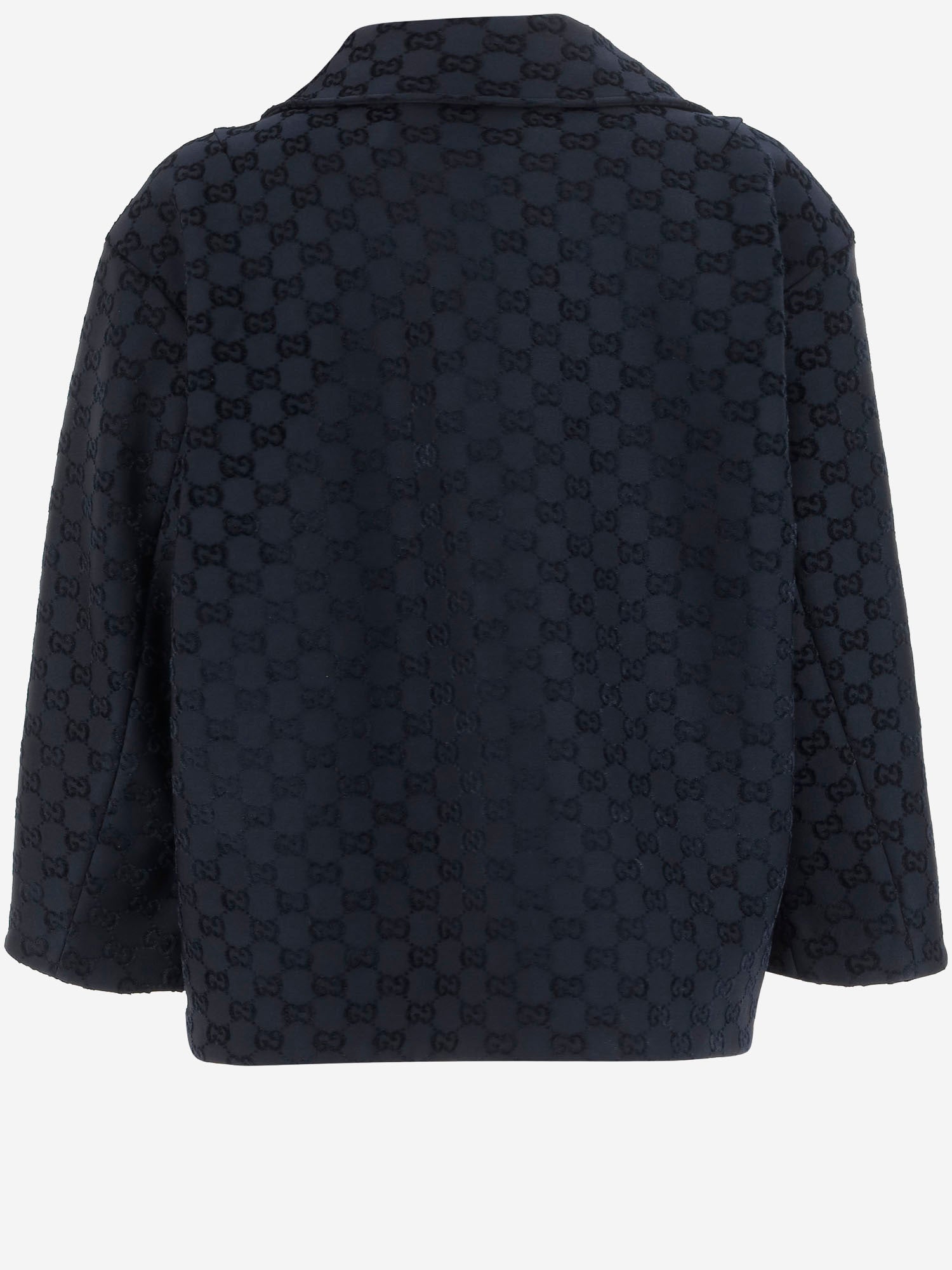 GIACCA IN VISCOSA STRETCH CON MOTIVO GG 828849 XJHD54215 GUCCI KIDS 