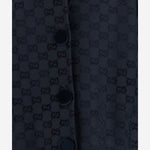 GIACCA IN VISCOSA STRETCH CON MOTIVO GG 828849 XJHD54215 GUCCI KIDS 