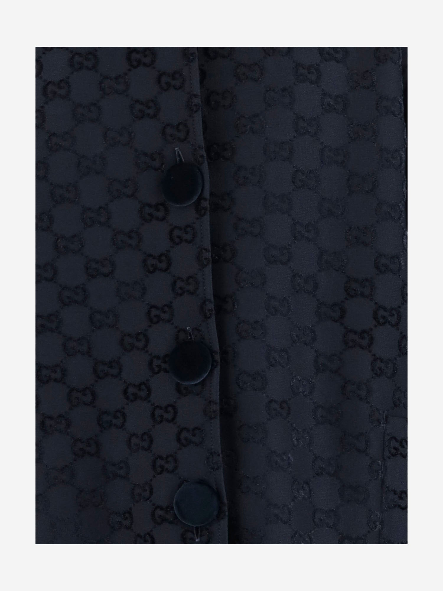 GIACCA IN VISCOSA STRETCH CON MOTIVO GG 828849 XJHD54215 GUCCI KIDS 