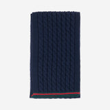 SCIARPA IN LANA CON NASTRO WEB 828913 4K2064166 GUCCI KIDS 