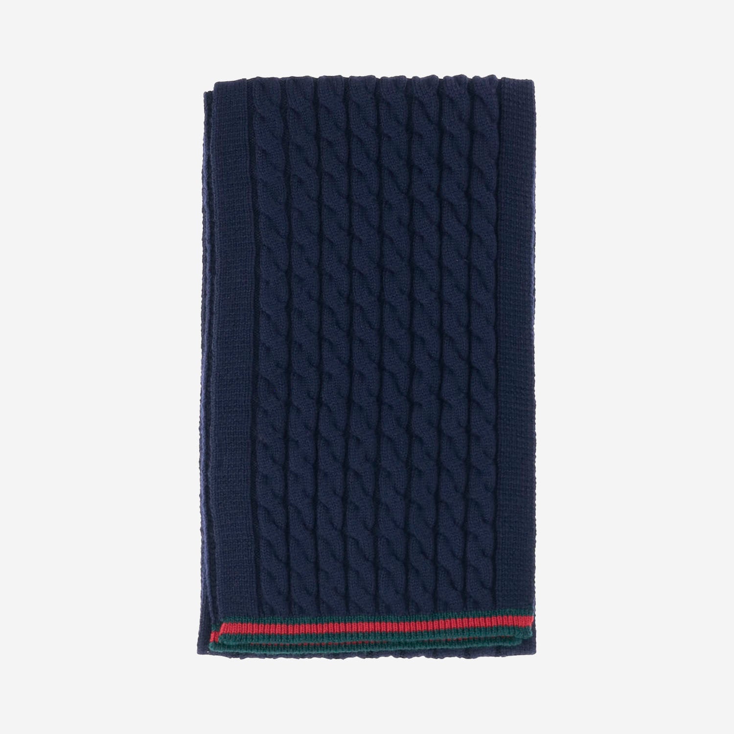 SCIARPA IN LANA CON NASTRO WEB 828913 4K2064166 GUCCI KIDS 