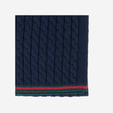 SCIARPA IN LANA CON NASTRO WEB 828913 4K2064166 GUCCI KIDS 