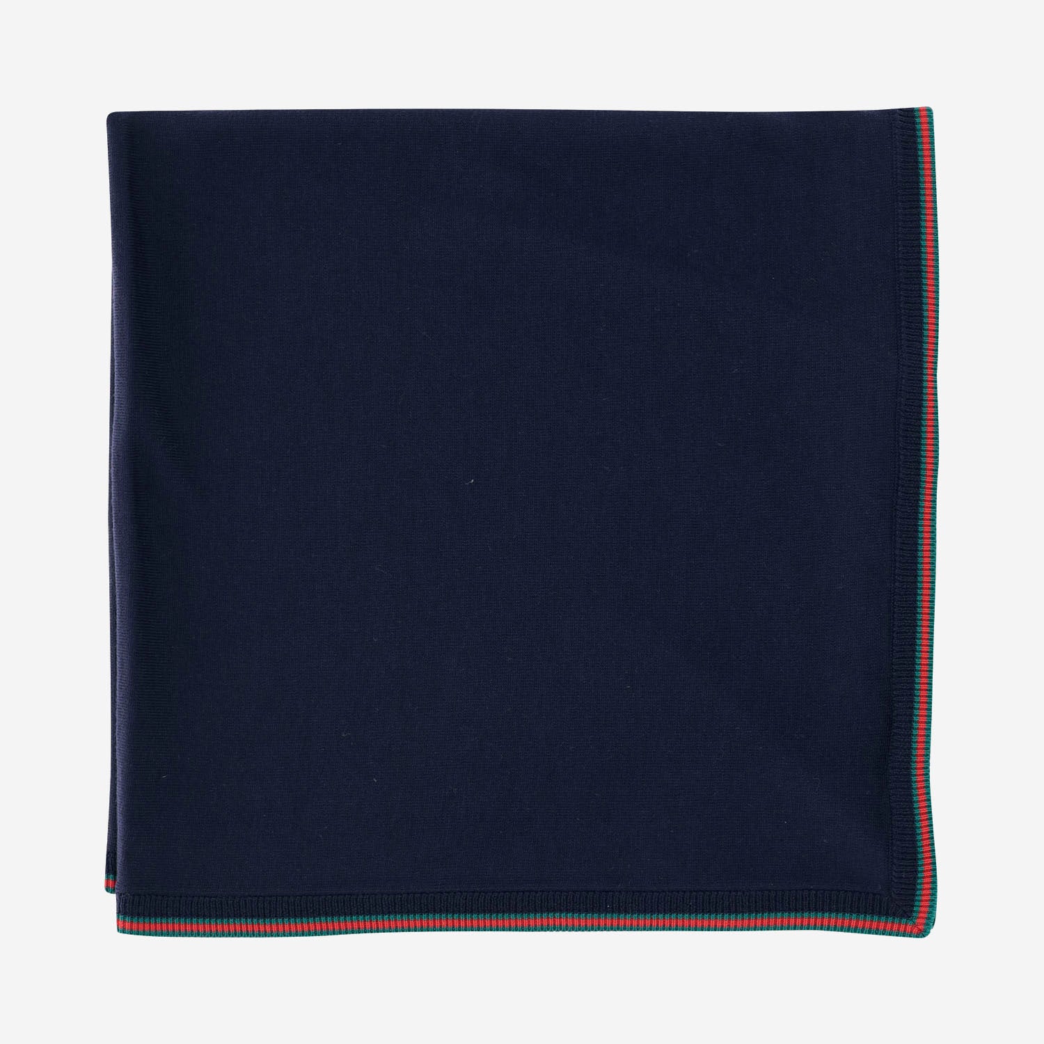Coperta neonato in lana con nastro Web 828916 3K2064166 GUCCI KIDS 