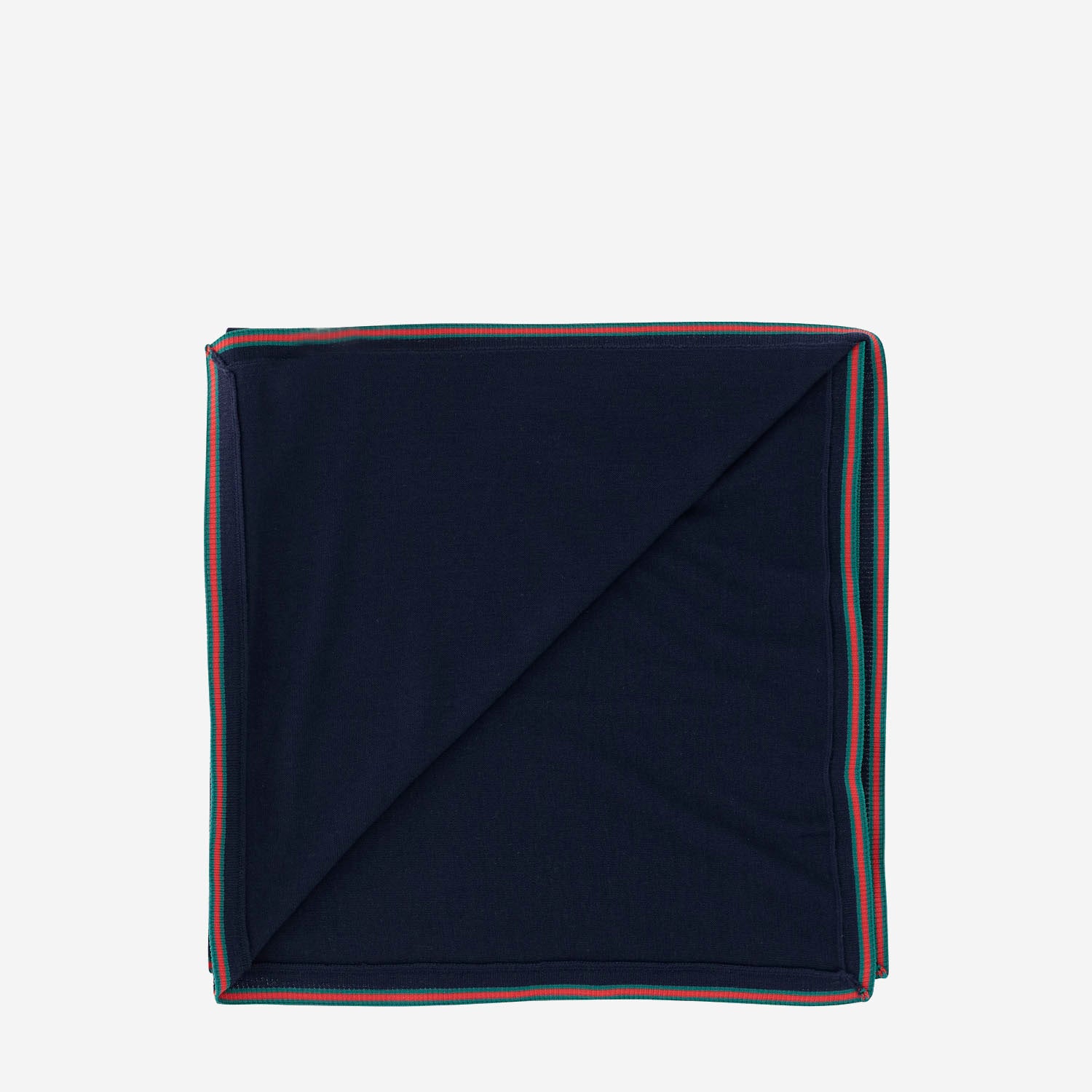 Coperta neonato in lana con nastro Web 828916 3K2064166 GUCCI KIDS 