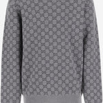 Maglione in jacquard di lana GG 834349 XKEZO1018 GUCCI KIDS 