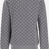 Maglione in jacquard di lana GG 834349 XKEZO1018 GUCCI KIDS 