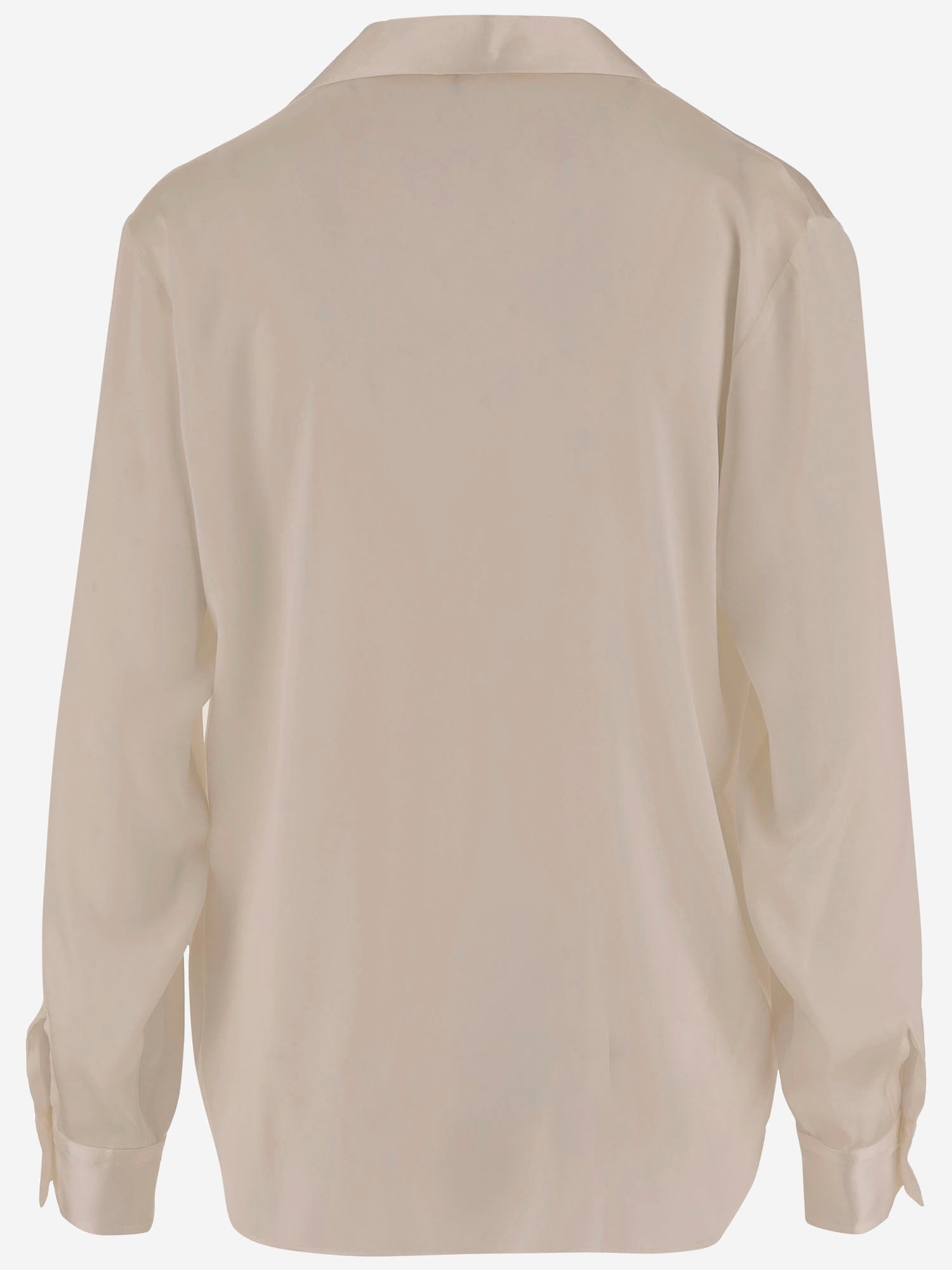 CAMICIA IN SETA STRETCH CON VOLANT DIANA T251210 HER SHIRT 