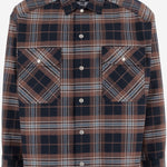 CAMICIA IN COTONE CON MOTIVO CHECK HPB001W25 1 HOMME 
