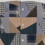 CAMICIA PATCHWORK IN COTONE HPB020W25 2 HOMME 