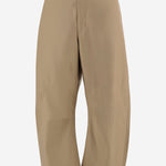 PANTALONI A GAMBA AMPIA IN COTONE HPP004W25 2 HOMME 