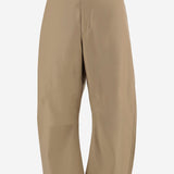 PANTALONI A GAMBA AMPIA IN COTONE HPP004W25 2 HOMME 
