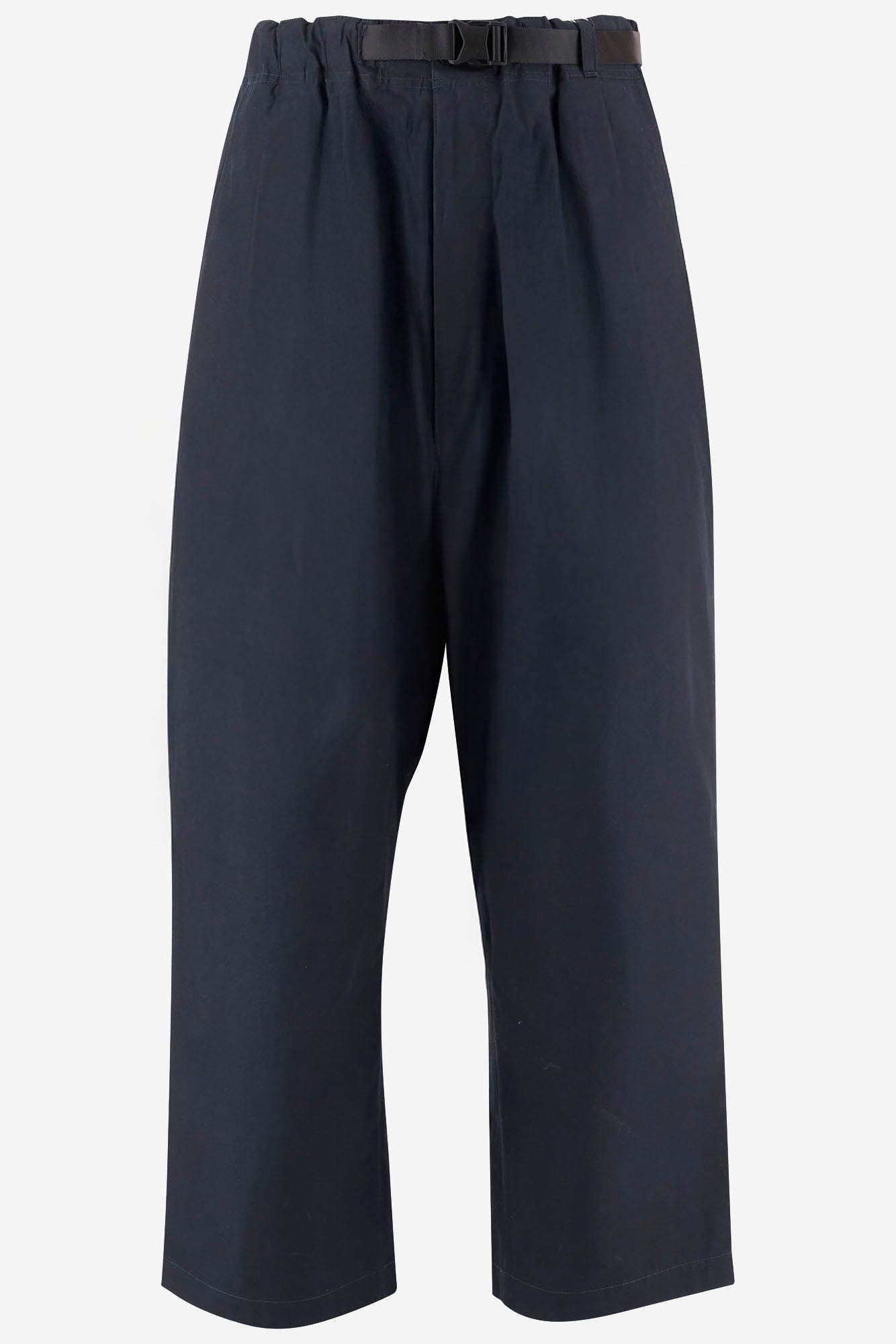 PANTALONI IN COTONE A VESTIBILITÀ AMPIA HPP012W25 2 HOMME 