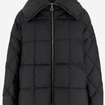 PIUMINO IMBOTTITO IN NYLON COZY ARCO JACKET MICROBLACK IENKI IENKI 