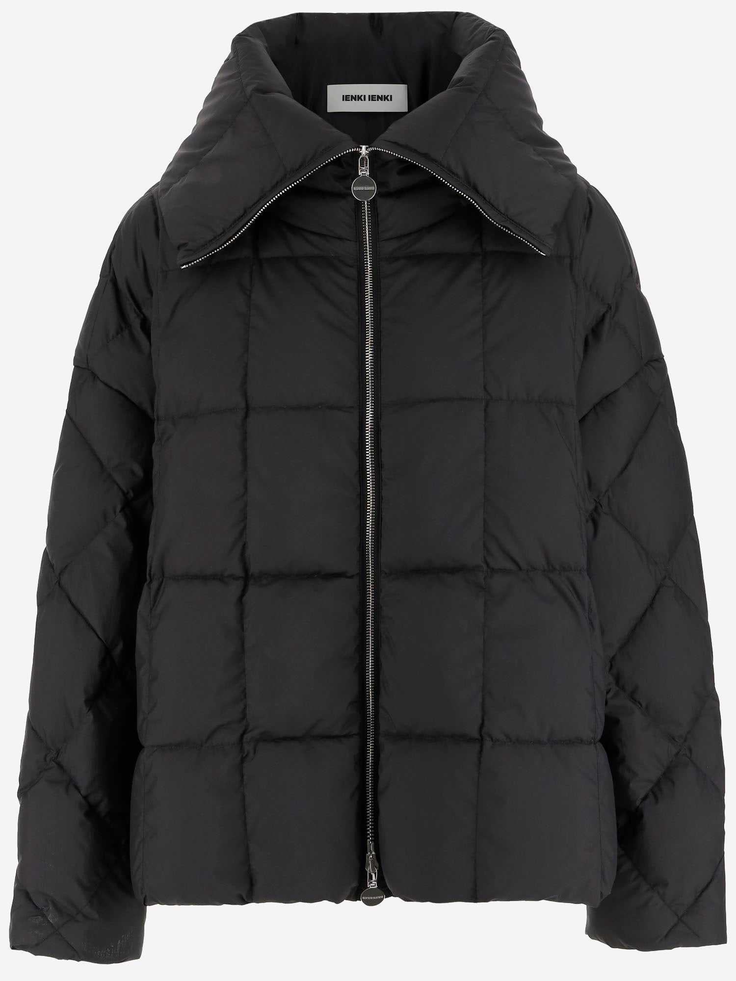 PIUMINO IMBOTTITO IN NYLON COZY ARCO JACKET MICROBLACK IENKI IENKI 