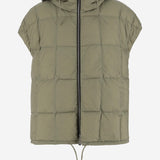 GILET COZY ARCO IN NYLON COZY ARCO VEST MICROOLIVEGREEN IENKI IENKI 