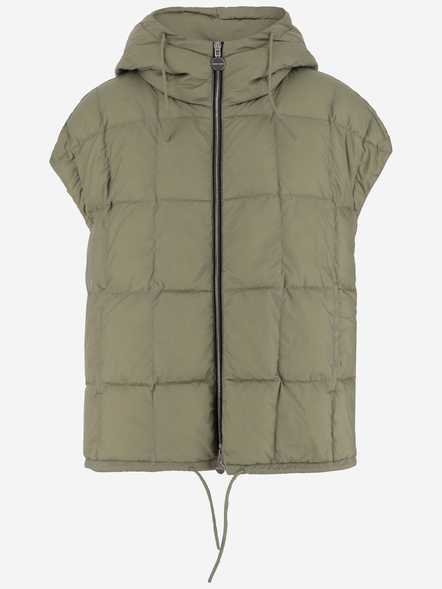 GILET COZY ARCO IN NYLON COZY ARCO VEST MICROOLIVEGREEN IENKI IENKI 