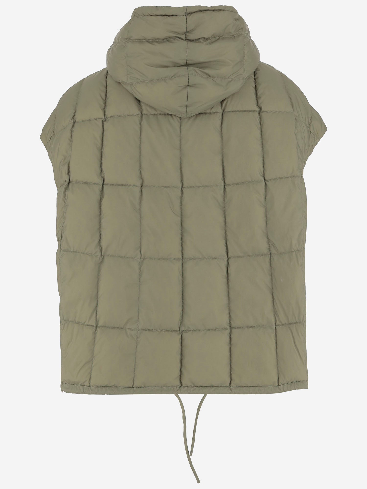 GILET COZY ARCO IN NYLON COZY ARCO VEST MICROOLIVEGREEN IENKI IENKI 