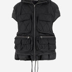 GILET EMBER IN NYLON EMBER VEST KETCHUPBLACK IENKI IENKI 