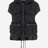 GILET EMBER IN NYLON EMBER VEST KETCHUPBLACK IENKI IENKI 