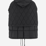 GILET EMBER IN NYLON EMBER VEST KETCHUPBLACK IENKI IENKI 