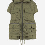 GILET EMBER IN NYLON EMBER VEST KETCHUPKHAKI IENKI IENKI 