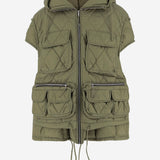 GILET EMBER IN NYLON EMBER VEST KETCHUPKHAKI IENKI IENKI 