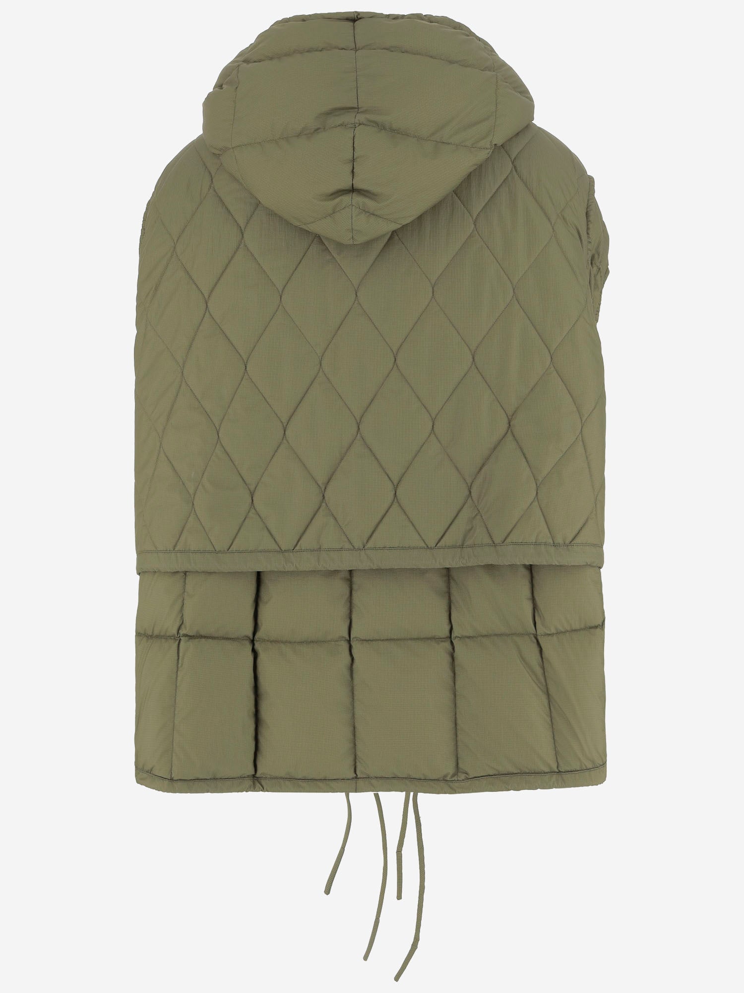 GILET EMBER IN NYLON EMBER VEST KETCHUPKHAKI IENKI IENKI 