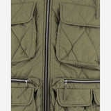 GILET EMBER IN NYLON EMBER VEST KETCHUPKHAKI IENKI IENKI 