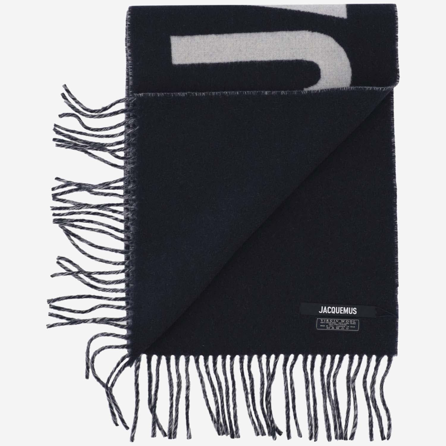 SCIARPA IN LANA CON LOGO ACU00435AOT4001 380 JACQUEMUS 