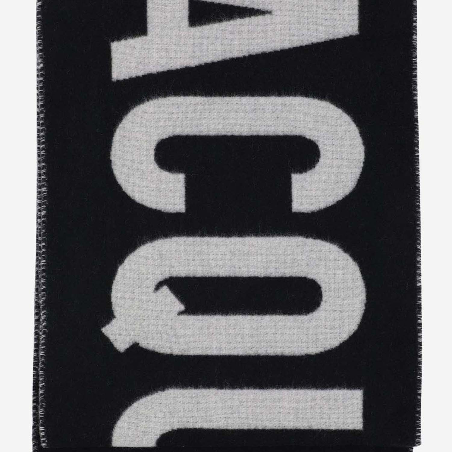 SCIARPA IN LANA CON LOGO ACU00435AOT4001 990 JACQUEMUS 