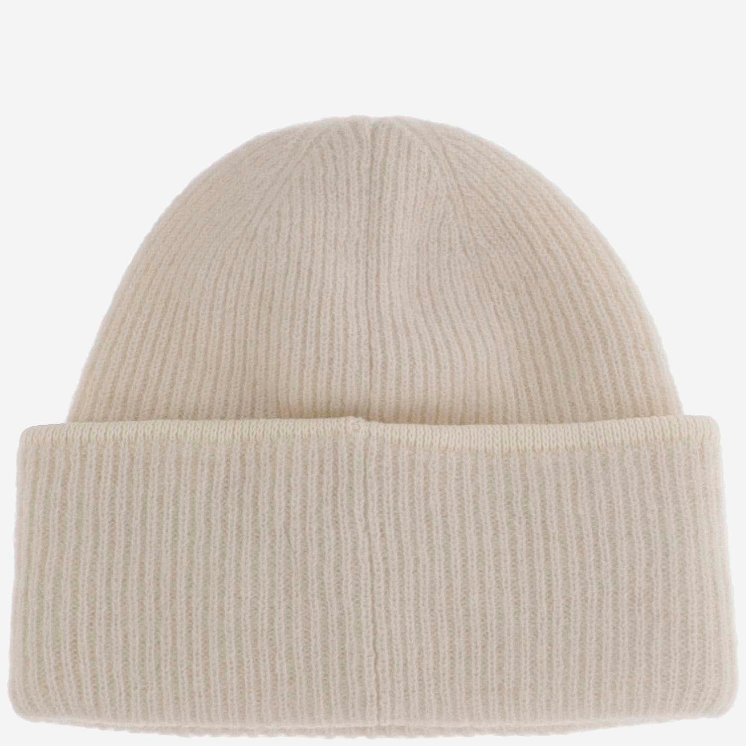 BEANIE IN MISTO LANA CON LOGO ACU00666AK00227 110 JACQUEMUS 