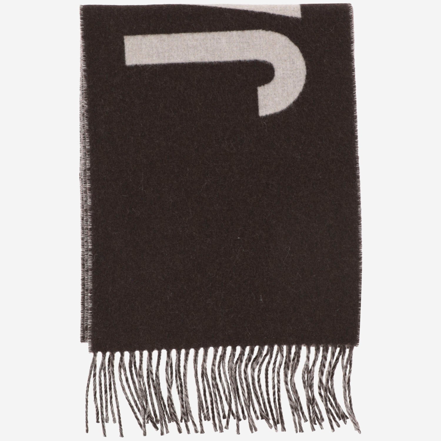 SCIARPA IN LANA CON LOGO ACU00435AOT4001 080 JACQUEMUS 