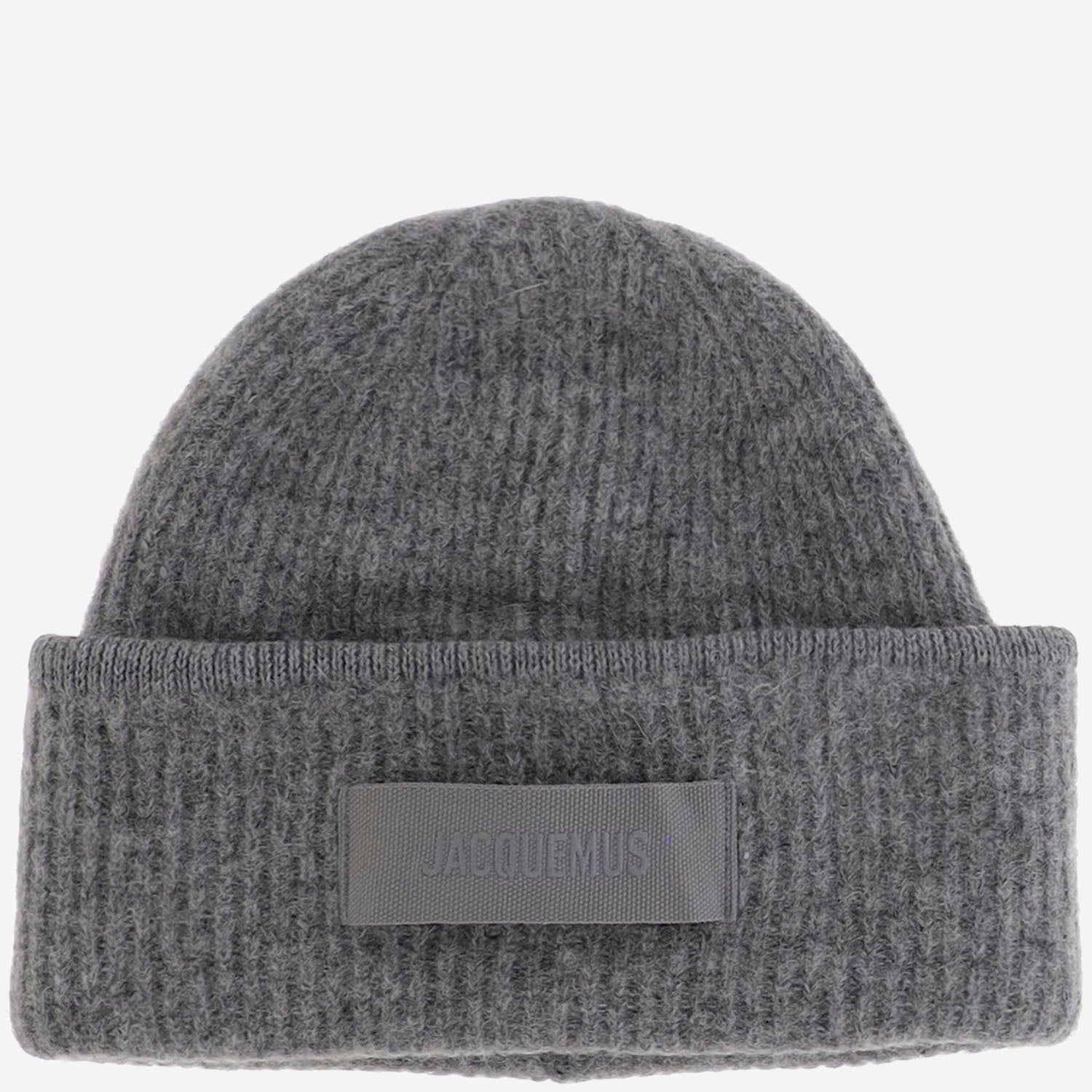 BEANIE IN MISTO LANA CON LOGO ACU00666AK00227 970 JACQUEMUS 