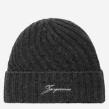 Berretto ritorto Tourni in cashmere con logo ACU00767AK00287 970 JACQUEMUS 