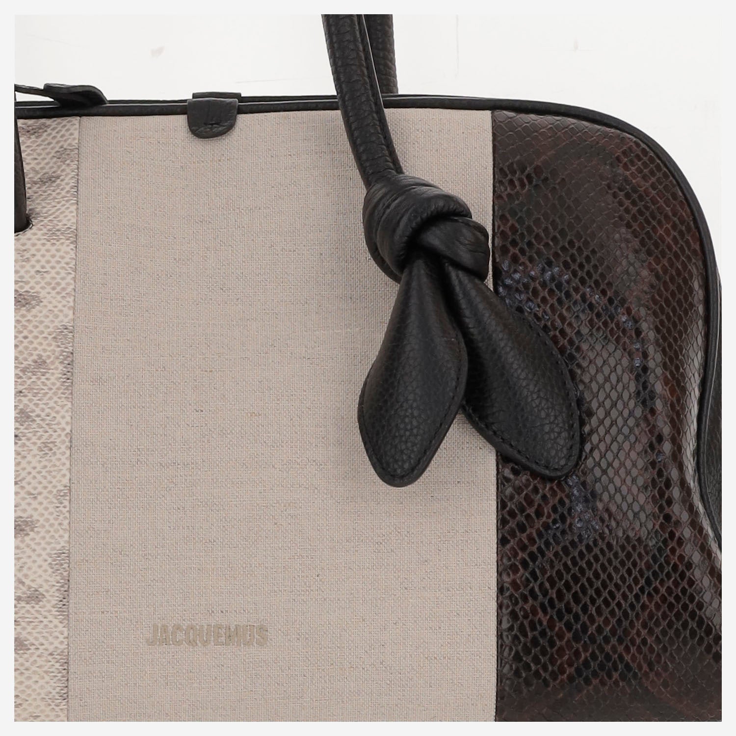 BORSA DA BOWLING TURISMO BAU00417AC43M01 1HK JACQUEMUS 