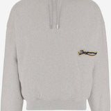 FELPA IN COTONE CON LOGO HOM00415AJ00126 9FI JACQUEMUS 