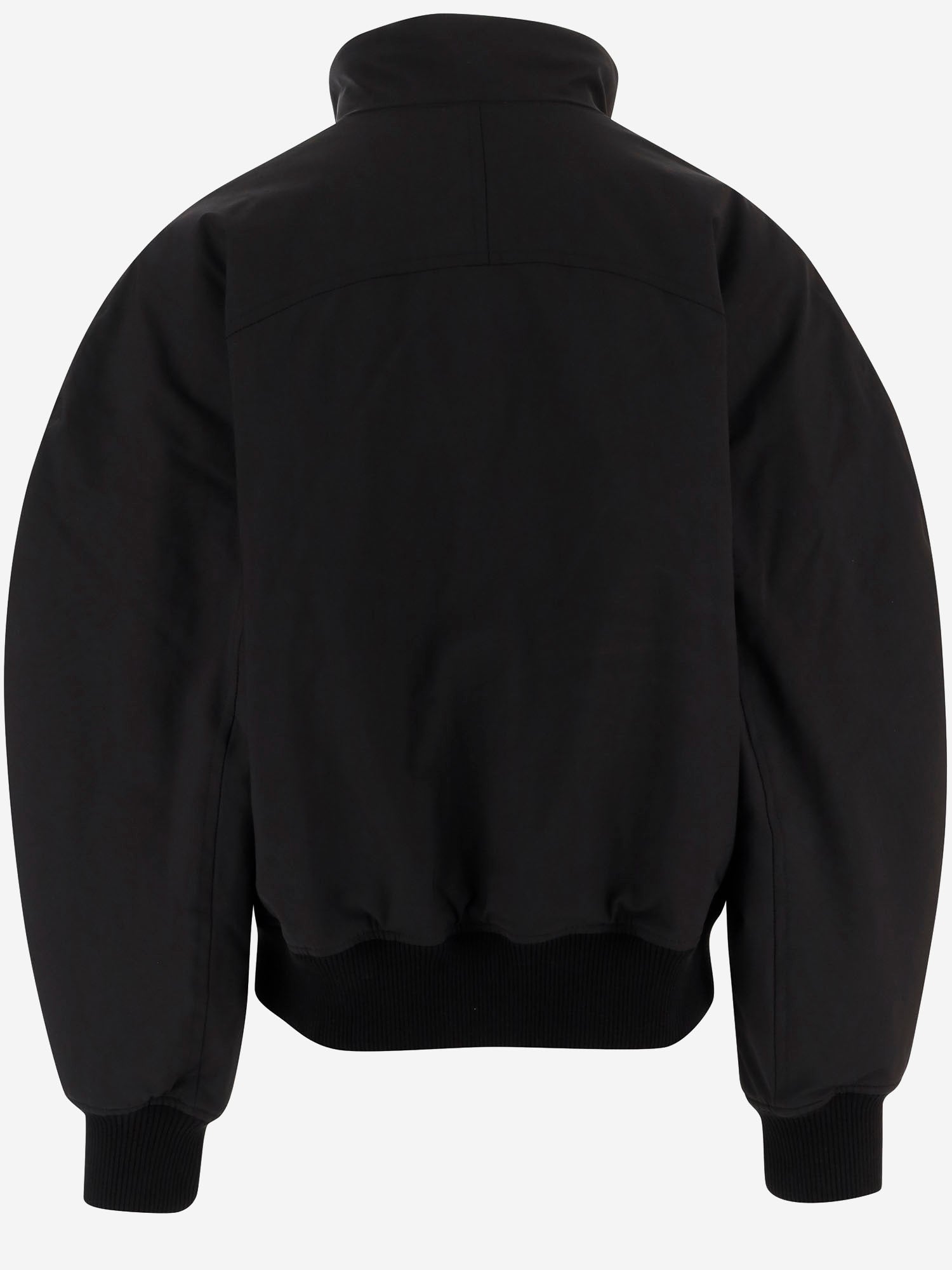 GIUBBOTTO IN MISTO COTONE STRETCH CON ZIP E COLLO ALTO HOUM00123AW00239 990 JACQUEMUS 