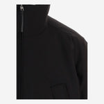 GIUBBOTTO IN MISTO COTONE STRETCH CON ZIP E COLLO ALTO HOUM00123AW00239 990 JACQUEMUS 