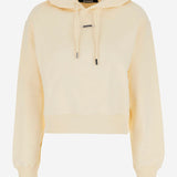FELPA CON CAPPUCCIO GROS GRAIN HOW00247AJ00109 130 JACQUEMUS 