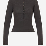 MAGLIA POLO IN LANA POW00806AK00145 880 JACQUEMUS 