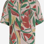 CAMICIA FONCCIO IN COTONE CON STAMPA VEGETALE SHM00535AW00691 4EQ JACQUEMUS 