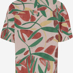 CAMICIA FONCCIO IN COTONE CON STAMPA VEGETALE SHM00535AW00691 4EQ JACQUEMUS 